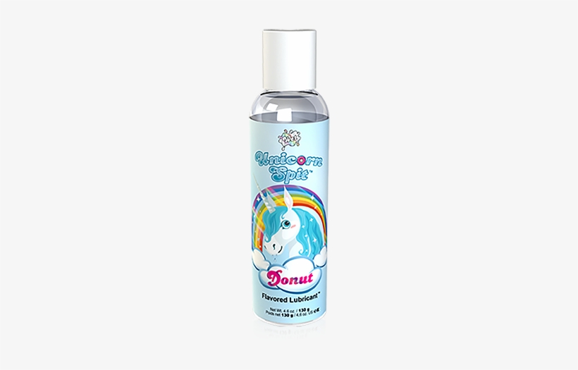 Unicornbottle1 - Wet Unicorn Spit Donut Flavoured Lubricant, transparent png download