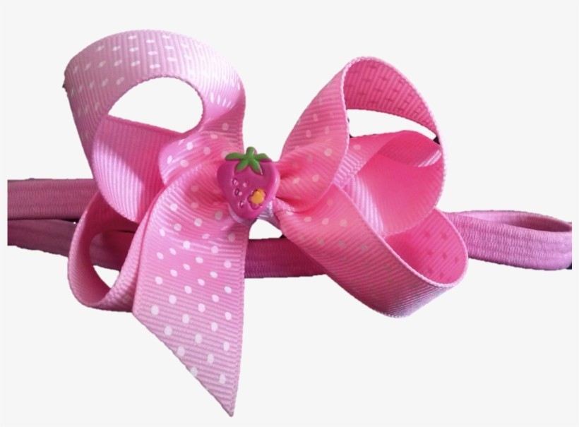 Moña Rosada En Cinta - Fashion, transparent png download