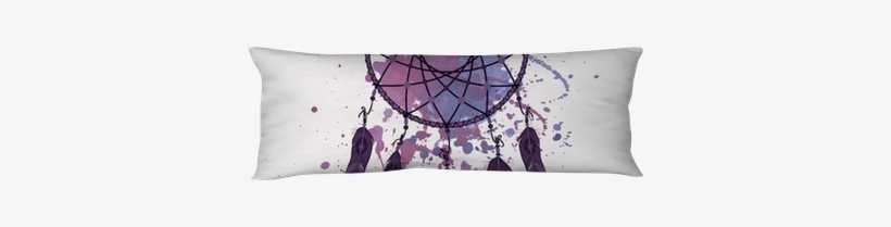 Vector Illustration Of Dream Catcher With Watercolor - Lapinette Coque Rigide Attrape Rêve Dreamcatcher 1, transparent png download