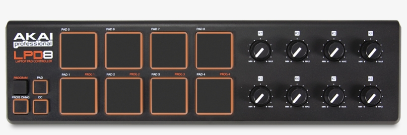 Lpd8 Web Large 7afa401c 52ab 4258 8dd8 68bcbdab6527 - Akai Lpd8, transparent png download