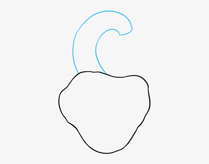 How To Draw Human Heart - Line Art, transparent png download