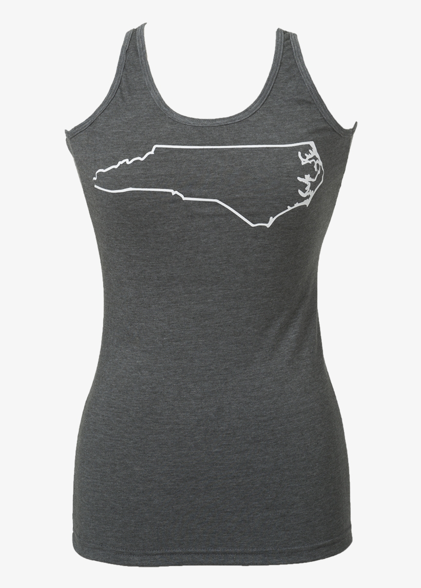 Nc Outline Tank - Active Tank, transparent png download