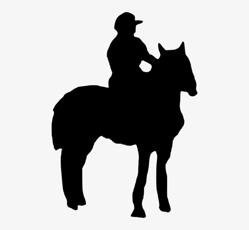 Free Png Horse Riding Silhouette Png Images Transparent - Horse, transparent png download