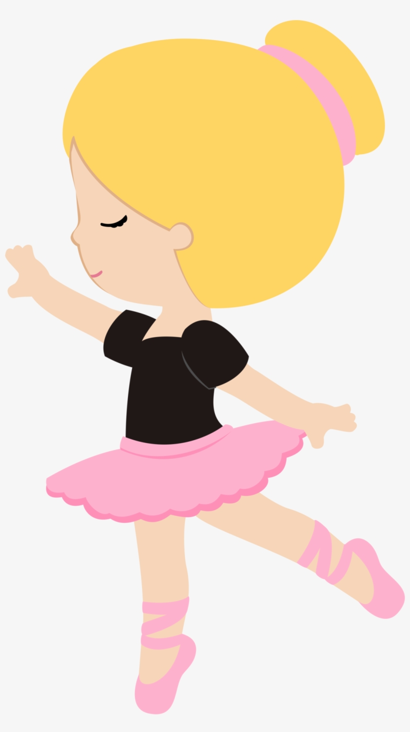 Dancing Clipart, Ballerina Birthday, Clip Art, Baby - Bailarina De Ballet Caricatura, transparent png download