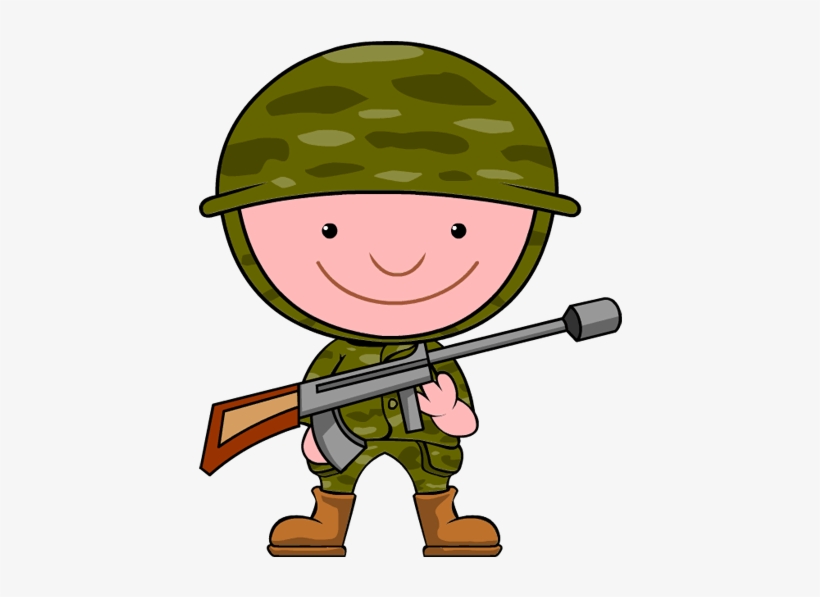 Soldier Clipart - Clip Art, transparent png download