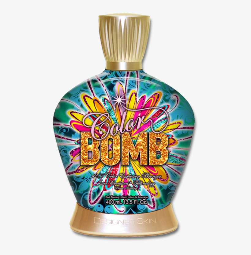 Designer Skin Colorbomb 12x Color Explosion Bronzer - Designer Skin Colorbomb Tannng Lotion, transparent png download