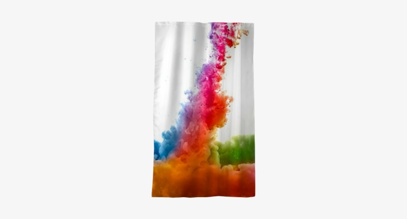 Raoinbow Of Acrylic Ink In Water - Color Explosion, transparent png download