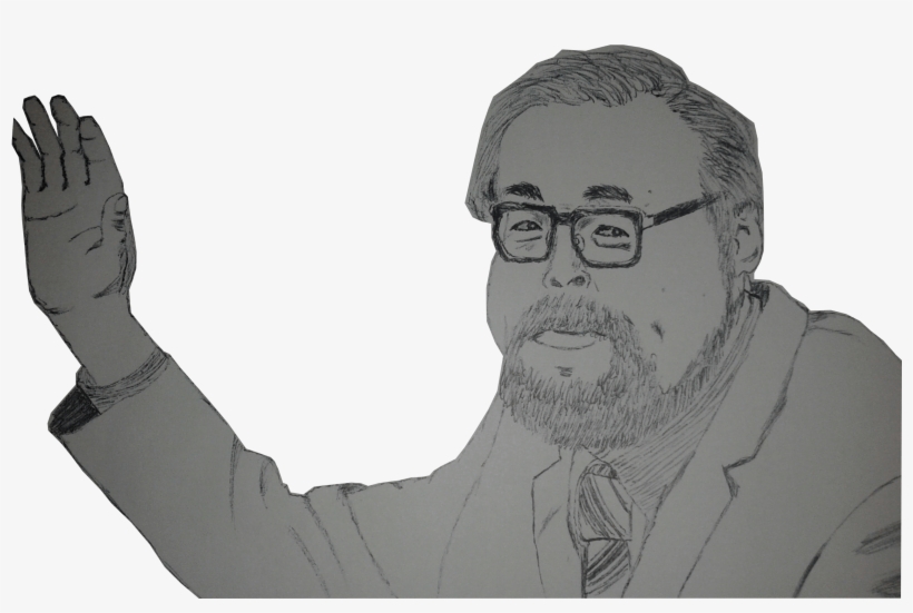 Thumb Hayao Transprent Png - Drawing, transparent png download