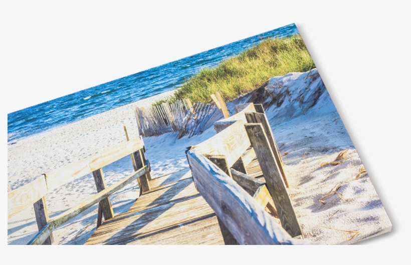 Bright Colours, Amazing Detail - Fotobehang Steiger Aan Het Strand, transparent png download