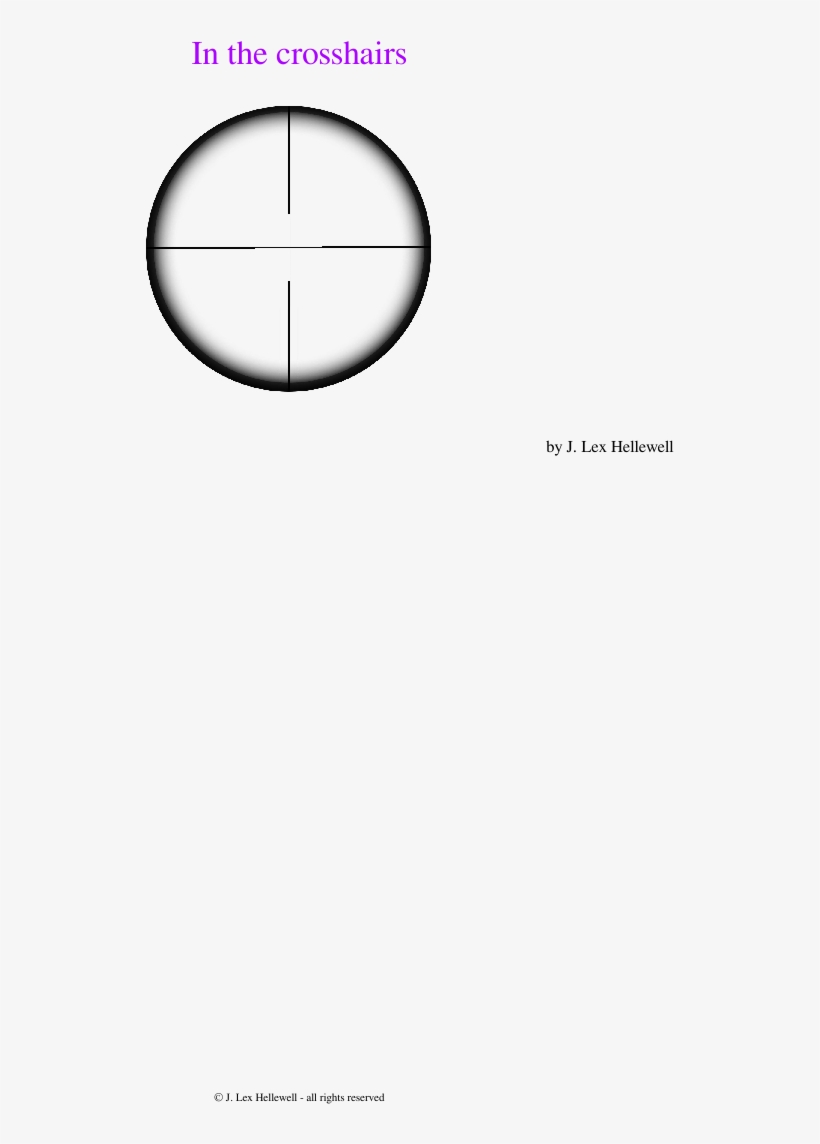 In The Crosshairs Sheet Music Composed By By J - Circle, transparent png download