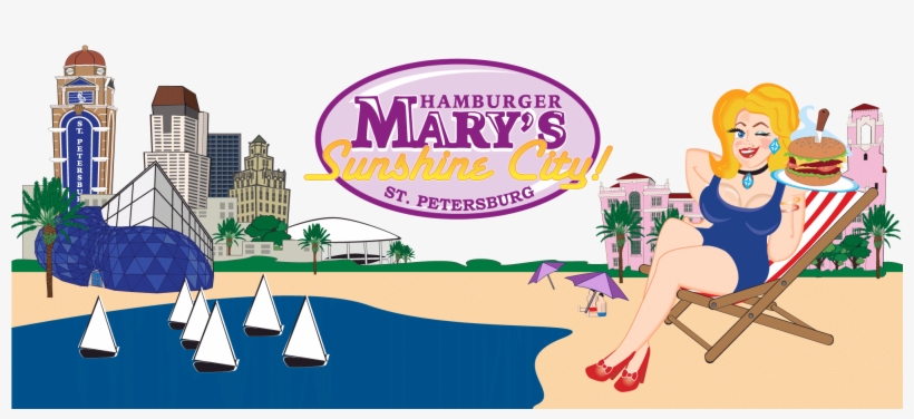 Tuesday Night Drag Queen Bingo Hamburger Mary's St - Hamburger Mary's St Pete, transparent png download
