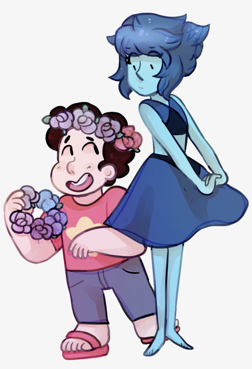Clothing Facial Expression Cartoon Fictional Character - Steven Universe Lapis Lazuli Flower, transparent png download