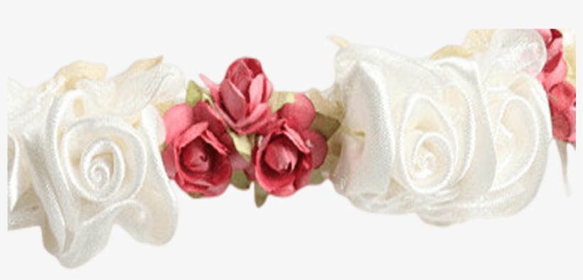Dusty Rose Silk & Satin Floral Crown Wreath Girls Rachel's - Flower, transparent png download