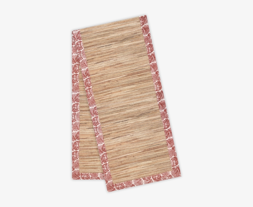 Retro Coral Tumbleweed Waterlily, 2 Sizes - Placemat, transparent png download