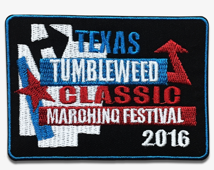 2016 Texas Tumbleweed Classic Marching Festival Patch - Label, transparent png download