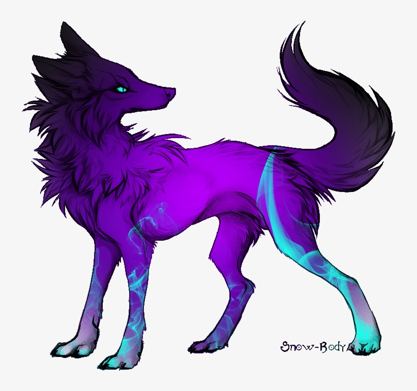 Avanisawesome - Stardust Wolf, transparent png download