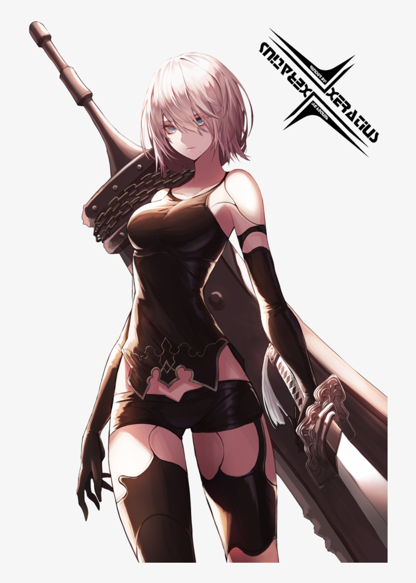 Yorha Render, transparent png download