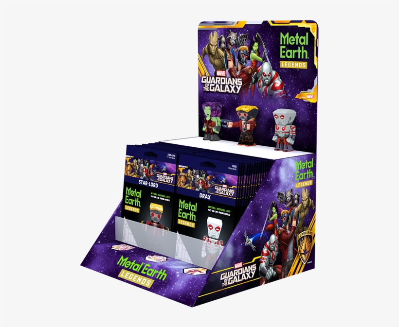 Picture Of Legends Guardians Of The Galaxy Prepack - Metal Earth Guardians Of The Galaxy, transparent png download