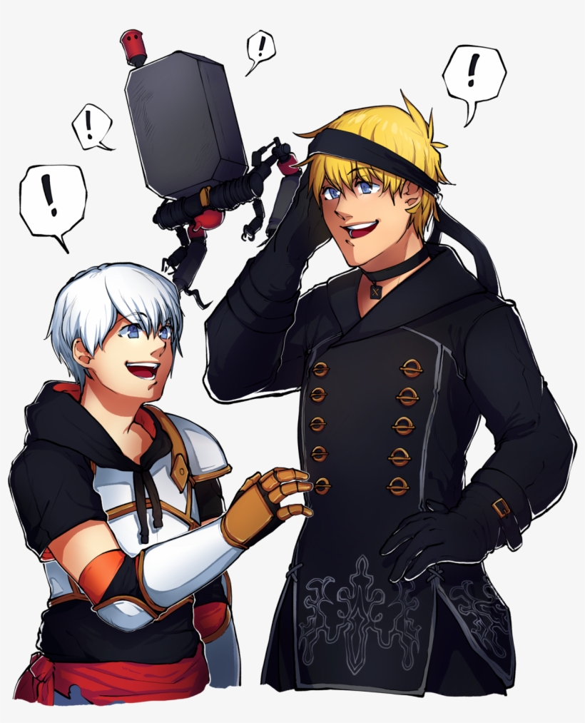 Rwby X Nier Automata, Featuring 9s And Jaune A Work - Soul, transparent png download