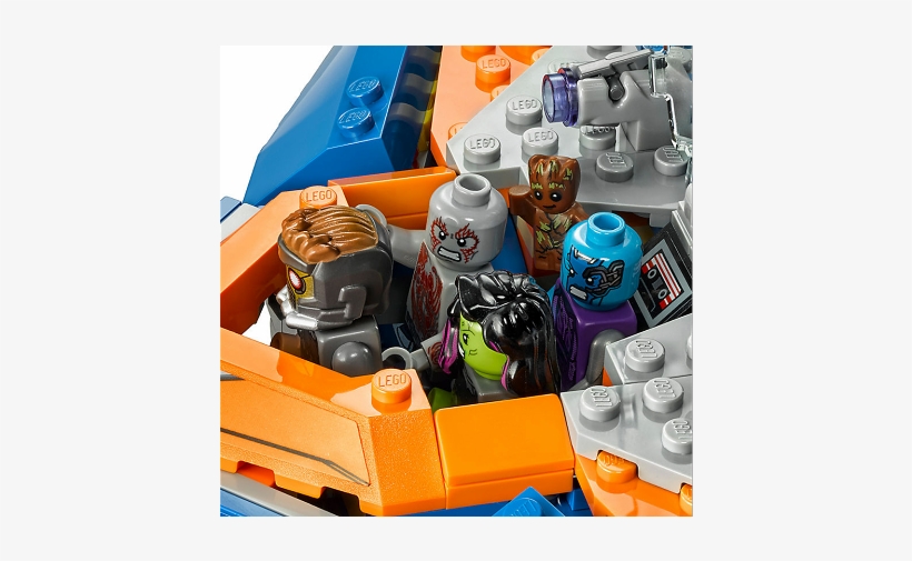 Lego Marvel Super Heroes 76081 Guardians Of The Galaxy - Lego Super Heroes 76081 The Milano Vs, transparent png download