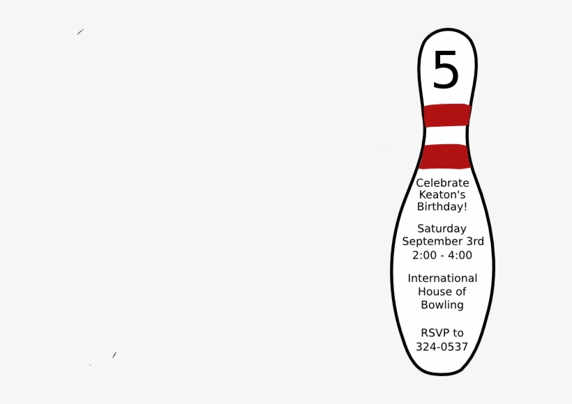 Bowling 1 Pin, transparent png download