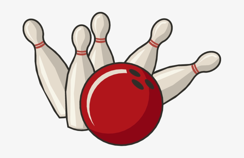 Bowling Clip Art Free - Spare, transparent png download