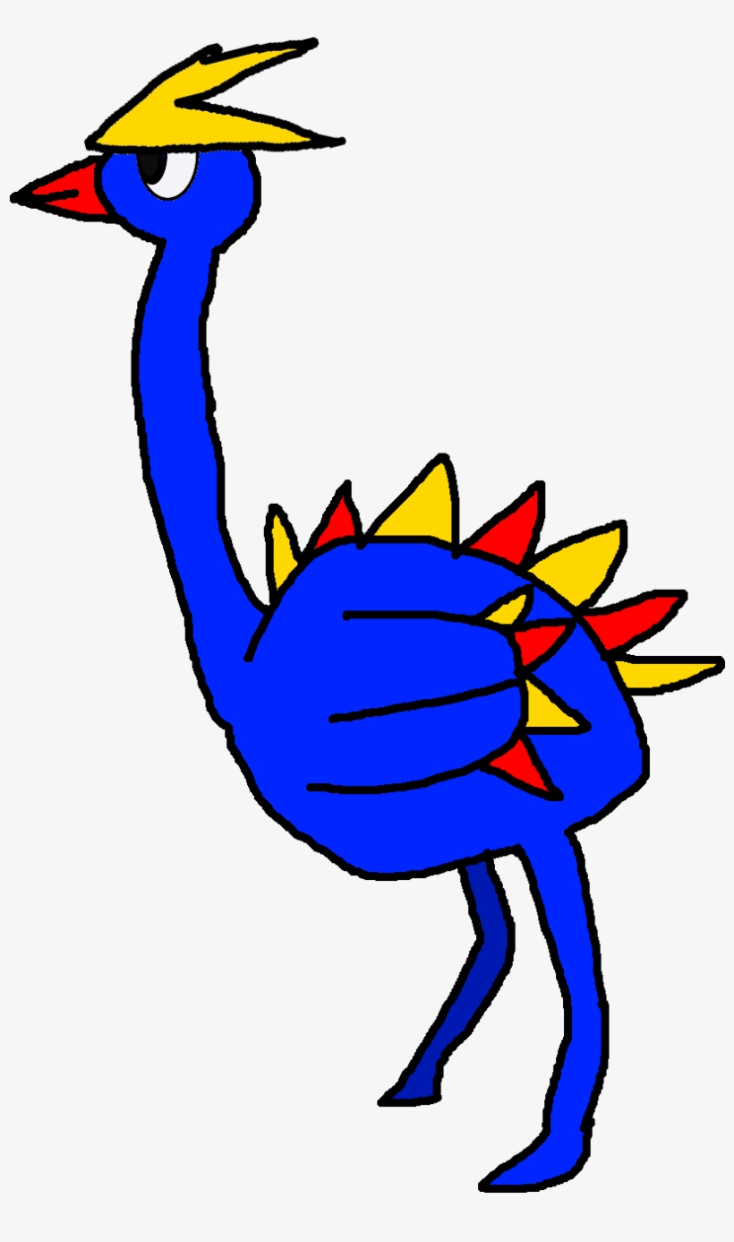 Overweegee Ostrich - Cartoon, transparent png download