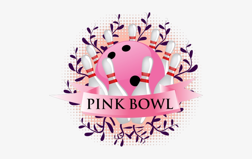 Bowling Clipart Pink - Ten-pin Bowling, transparent png download
