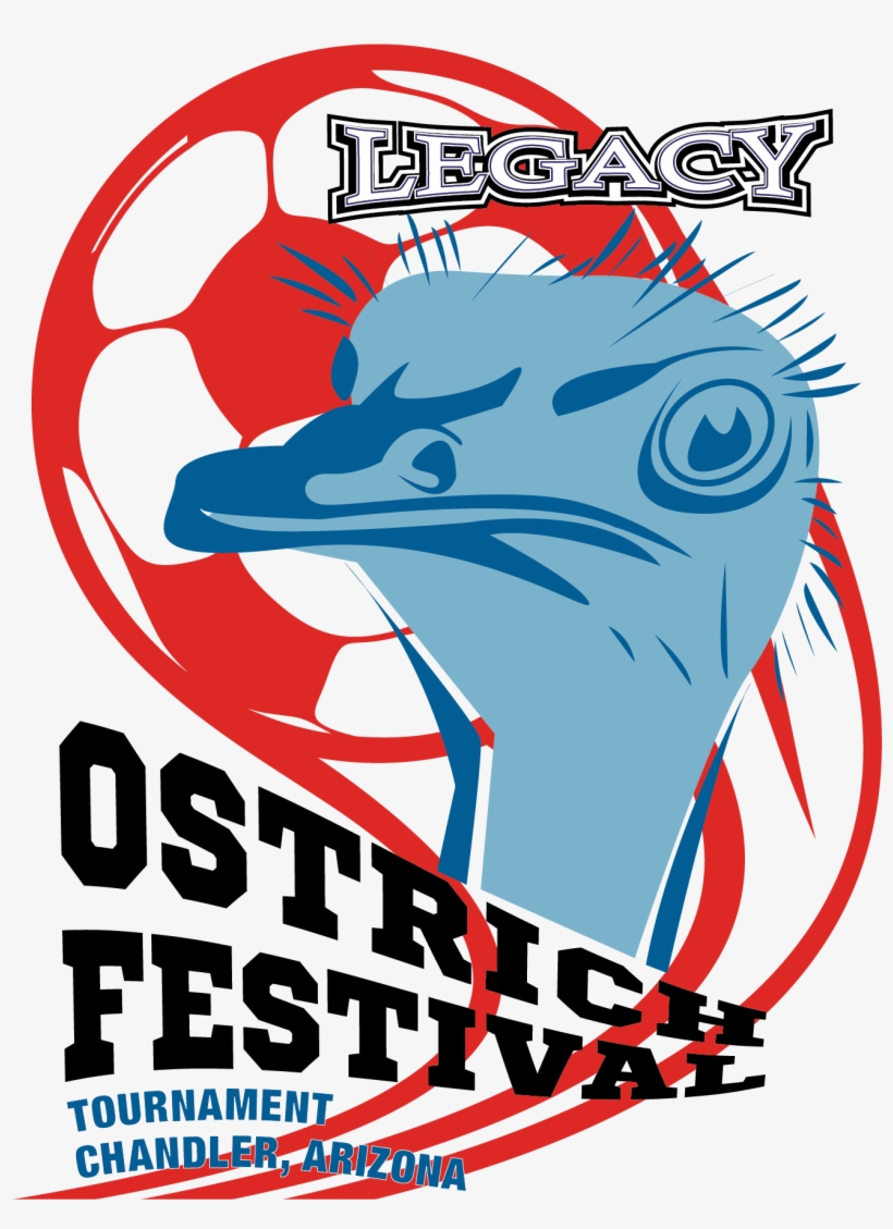 Legacy Ostrich Festival - Graphic Design, transparent png download