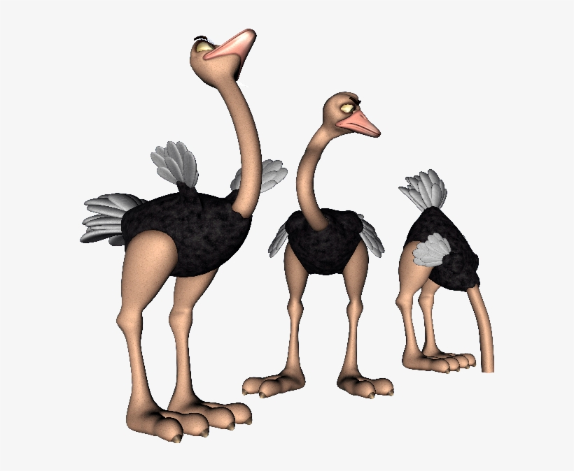 Ostrich Clipart - Emu, transparent png download