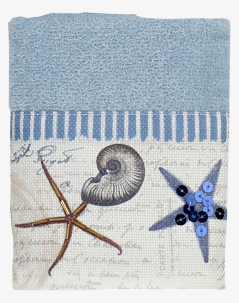 Antigua Blue Fog Washcloth - Avanti Antigua Towel Collection, , Washcloth 12x12, transparent png download