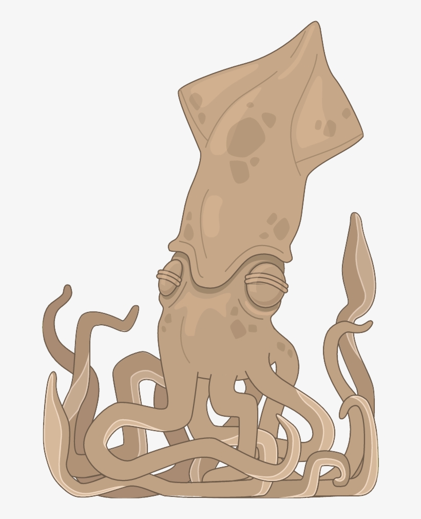 Poptropica Giant Squid, transparent png download