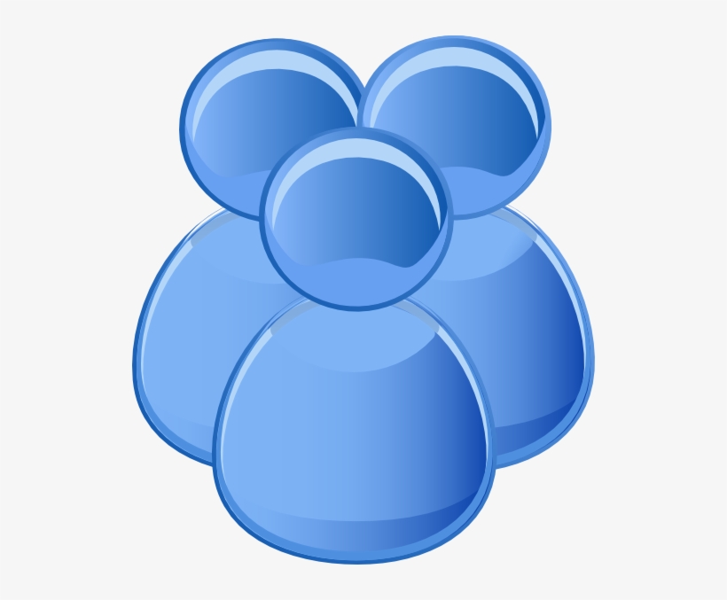 Three Users Icon Clip Art At Clker - Online Users Icon, transparent png download