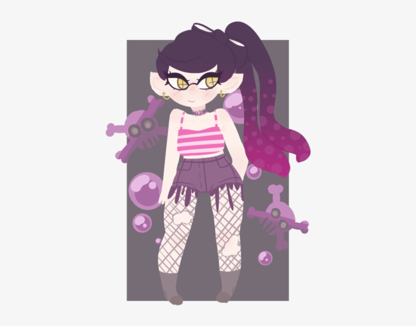 Purple Looks So Good On Her - Cartoon, transparent png download