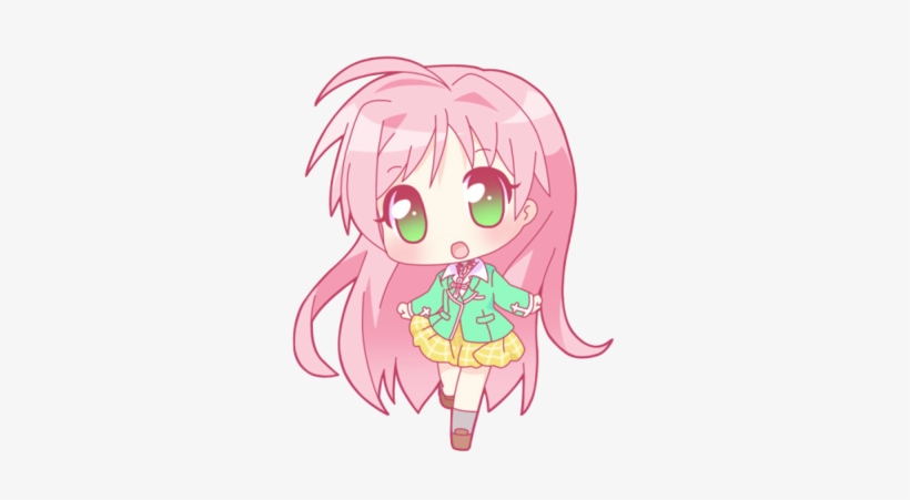 Chibi, Anime, And Kawaii Image - Rosario Vampire Moka Chibi, transparent png download