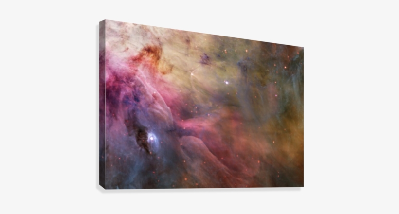 Orion Nebula Canvas Print - Hubble, transparent png download