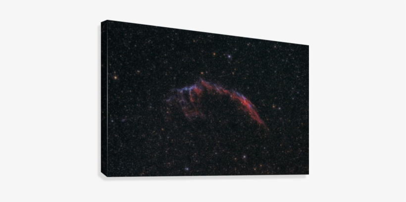 Eastern Veil Nebula Canvas Print - Veil Nebula, transparent png download