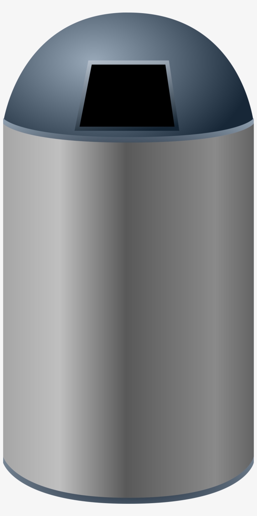 Big Image Open Garbage Can Png - Trash Bin Clip Art Free, transparent png download