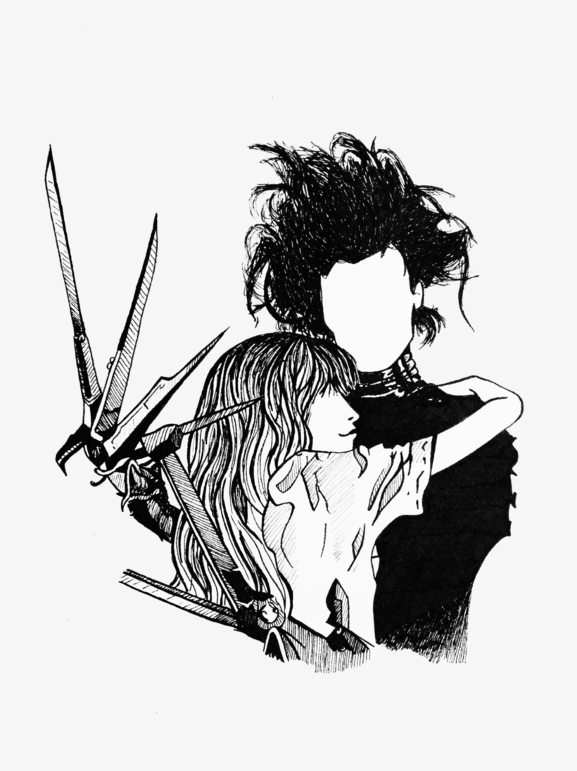 Resultado De Imagem Para Edward Scissorhands Fanart - Edward Scissorhands Png Transparent, transparent png download