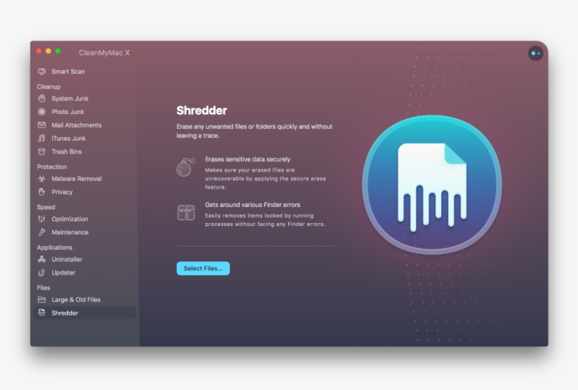This Uses The Mac's Secure Erase Setting, And Can Also - Clean My Mac X, transparent png download