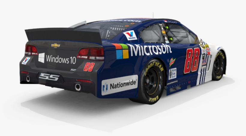 Nascar - Back Of A Nascar, transparent png download