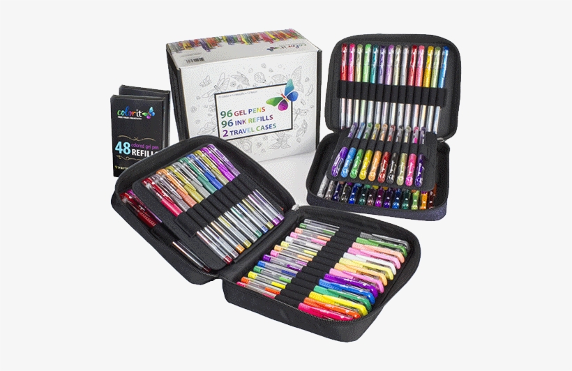 Gel Pen Combination Pack - Gel Pen, transparent png download