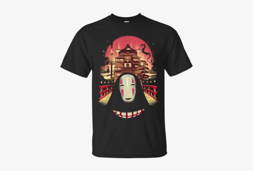 Spirited Away With Mouth T-shirt - Magical Bath House, transparent png download