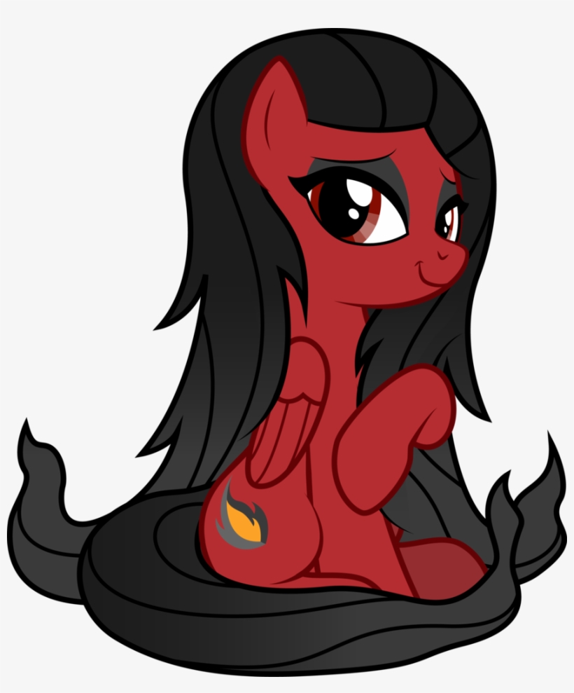 Lightning Stripe, Black Mane, Cutie Mark, Derpibooru - Cartoon, transparent png download