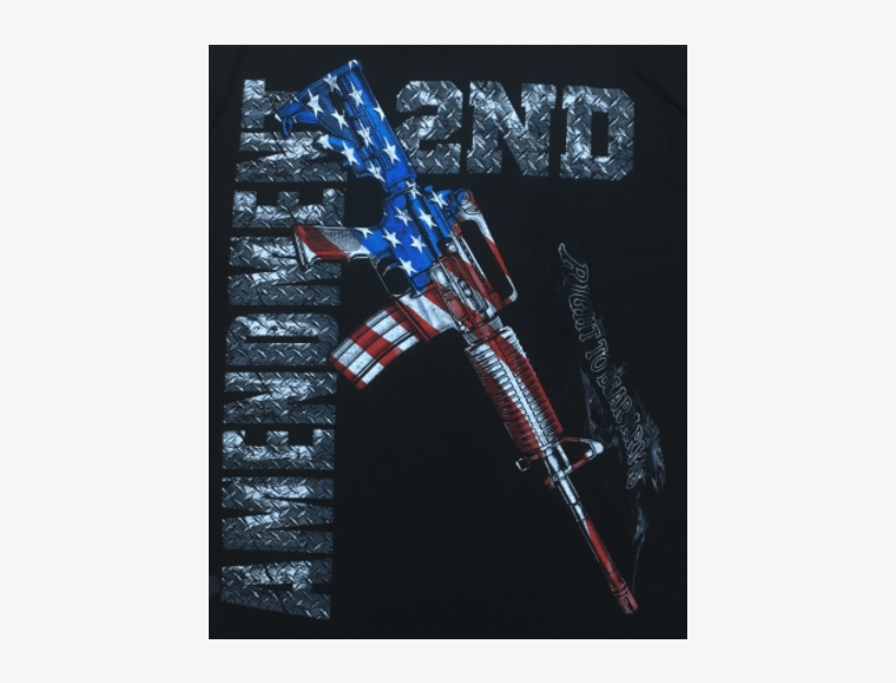 2nd Amendment M16 T-shirt - 2nd Amendment T Shirt Nra Gun Right, transparent png download