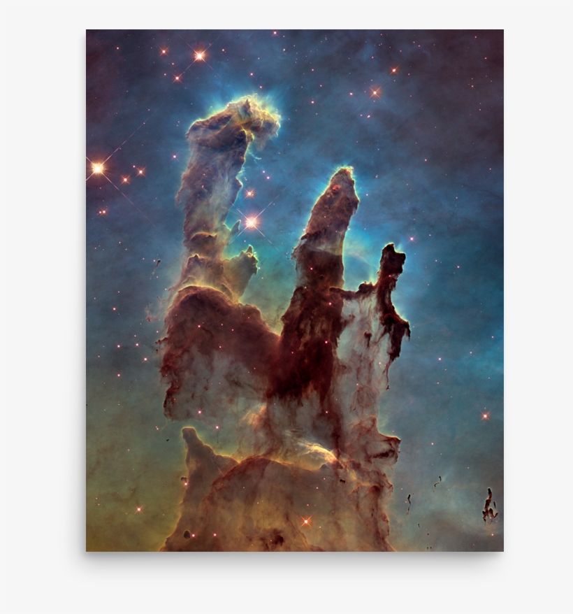 Eagle Nebula - M16 - Pillars Of Creation, transparent png download