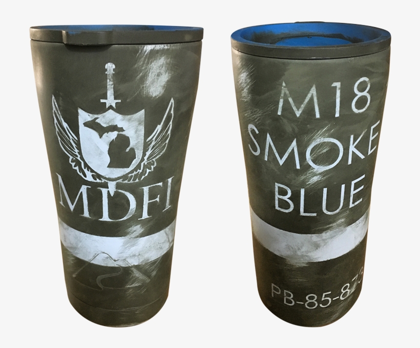 Mdfi Cerekote Smoke Grenade Tumbler - Smoke Grenade, transparent png download
