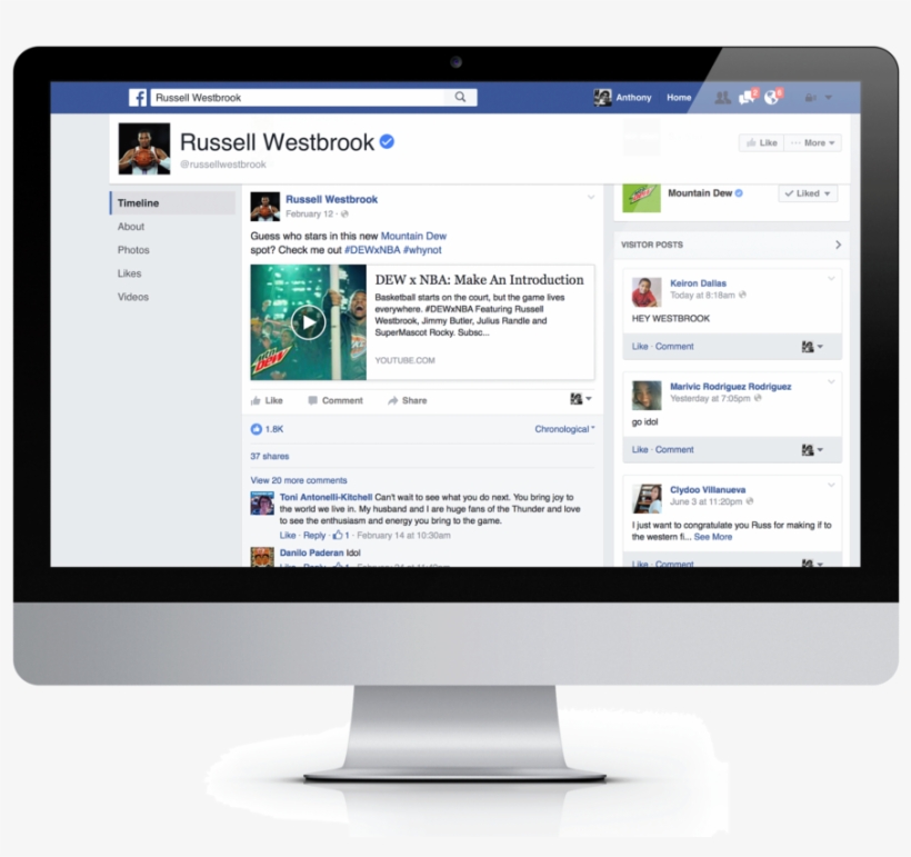 Facebook Westbrook - Portal Design Ui Ux, transparent png download
