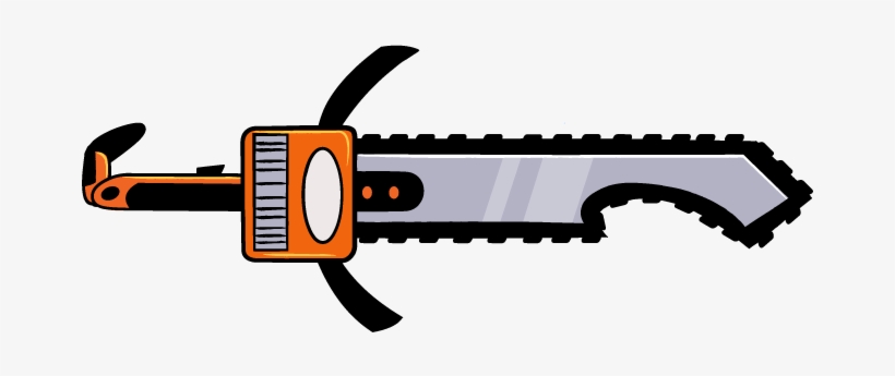 Chainsaw Magisword - Mighty Magiswords Chainsaw Magisword, transparent png download