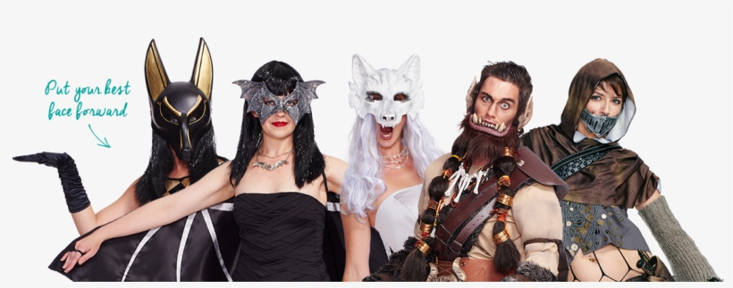 Masks - Halloween Costume, transparent png download